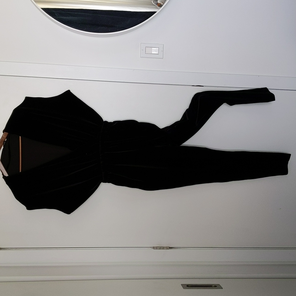 X-small black jumpsuit